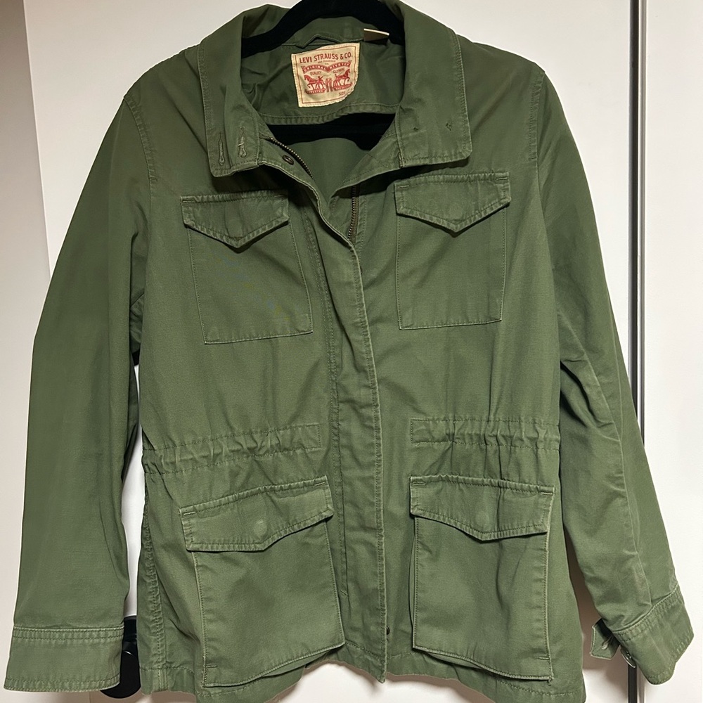Levi's Women's Olive Utility Jacket Size S
